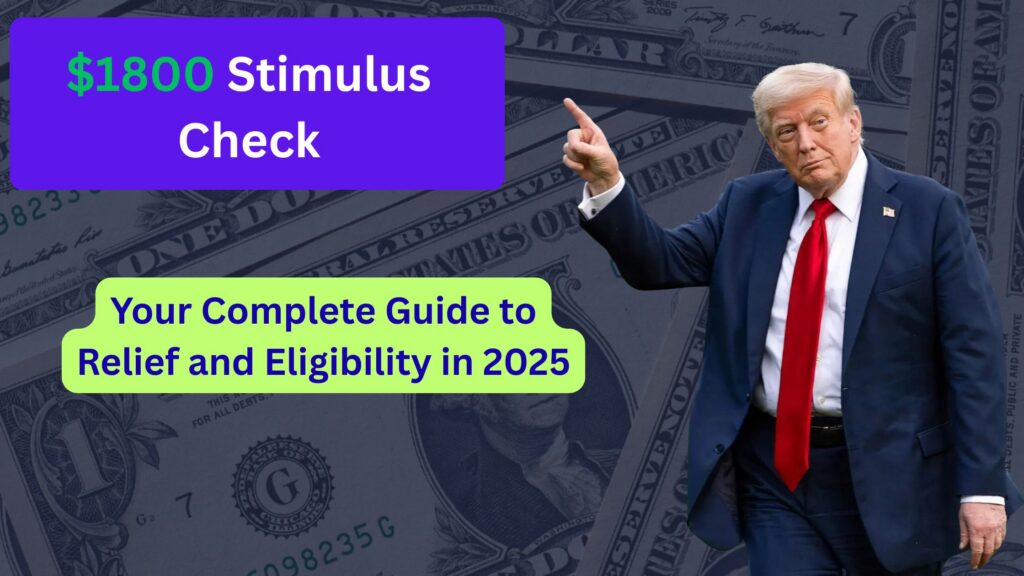 $1800 Stimulus Check