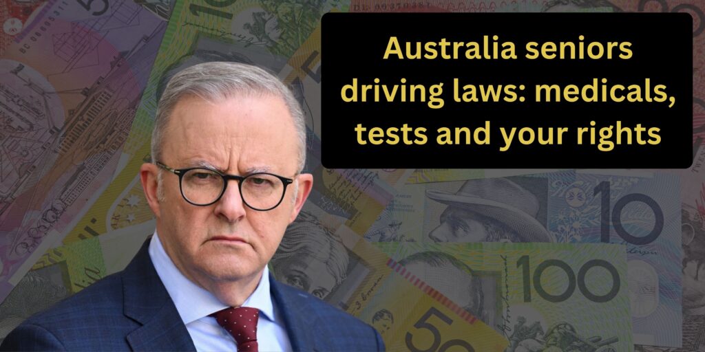 Australia seniors driving laws