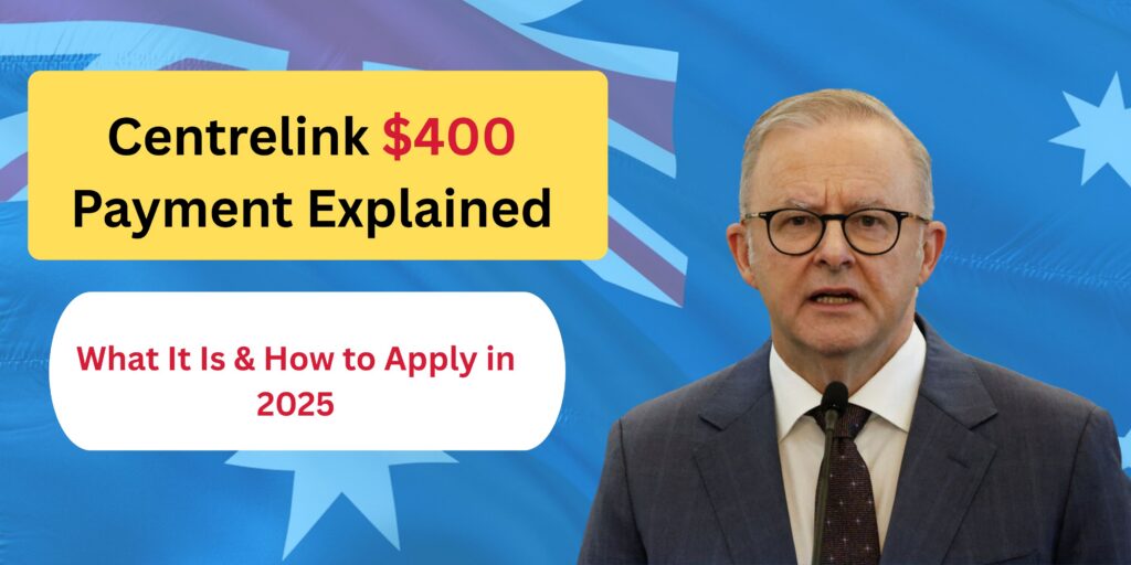 Centrelink $400 Payment Explained