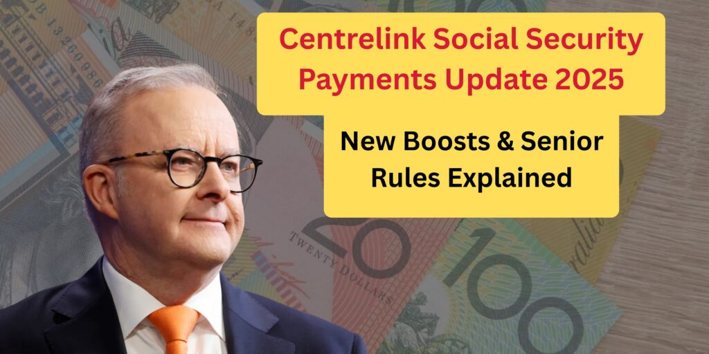 Centrelink Social Security Payments Update